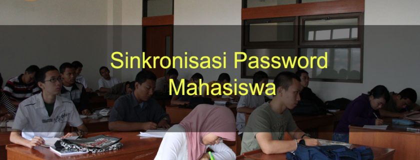 Sinkronisasi Password Mahasiswa